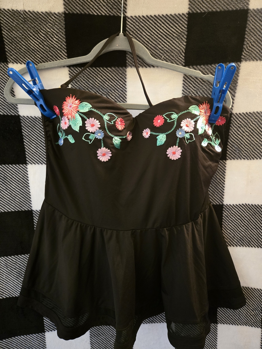 Anne Cole Black Swimwear with Signature Tag